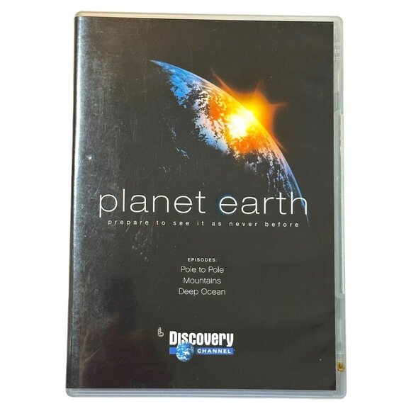 Planet Earth: From Pole to Pole Mountains Deep Ocean DVD EUC - Picture 1 of 9